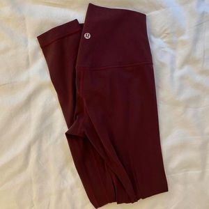 Lululemon Garnet Align Pant Legging 25”
